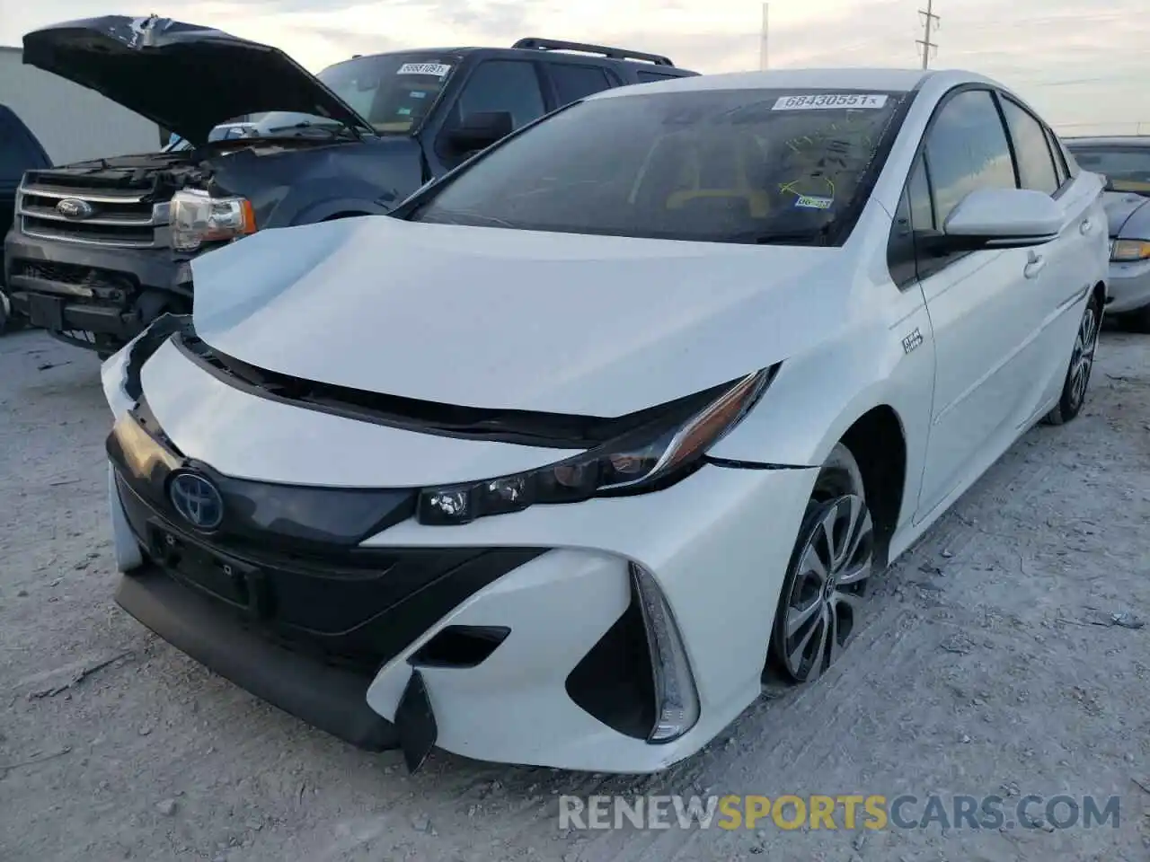 2 Photograph of a damaged car JTDKAMFP4M3192206 TOYOTA PRIUS 2021