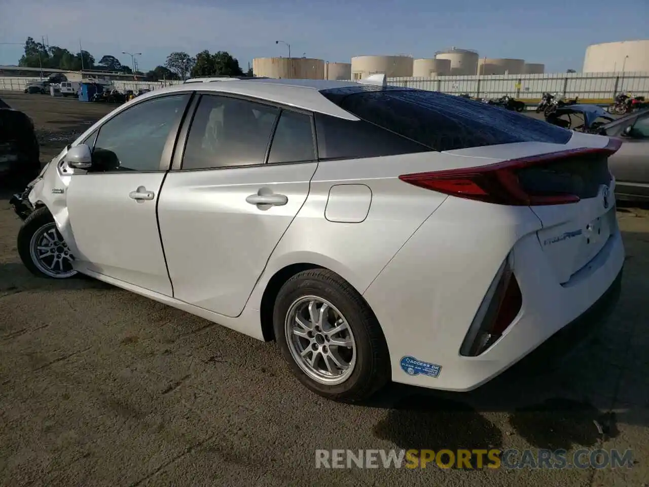 3 Photograph of a damaged car JTDKAMFP4M3193937 TOYOTA PRIUS 2021