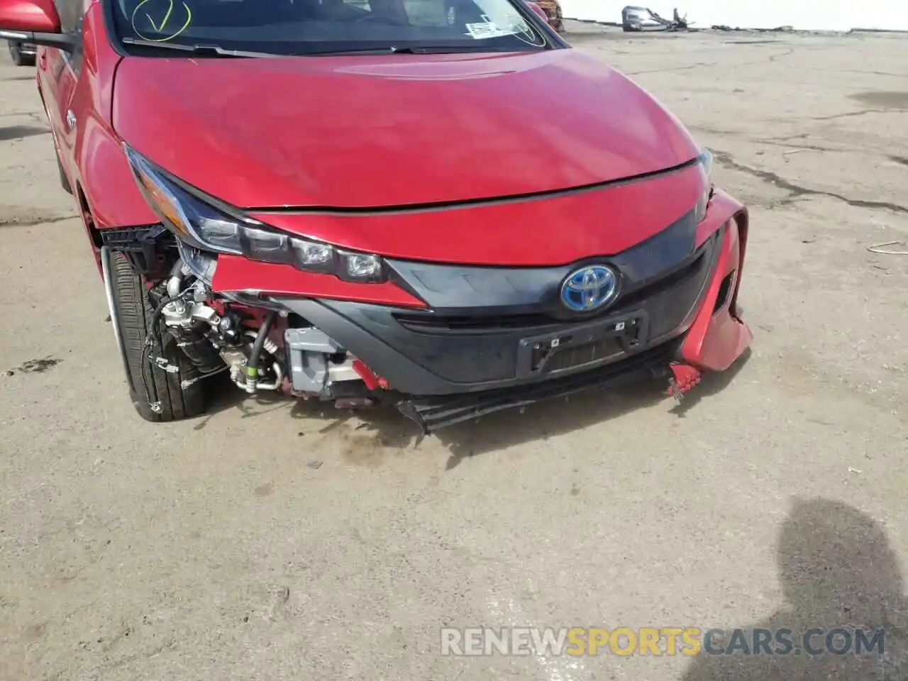 9 Photograph of a damaged car JTDKAMFP5M3164804 TOYOTA PRIUS 2021