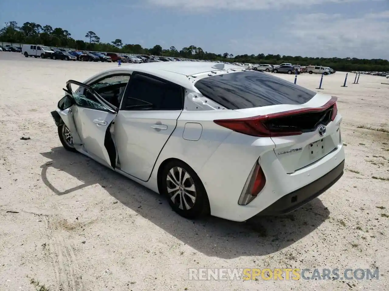 3 Photograph of a damaged car JTDKAMFP5M3167136 TOYOTA PRIUS 2021