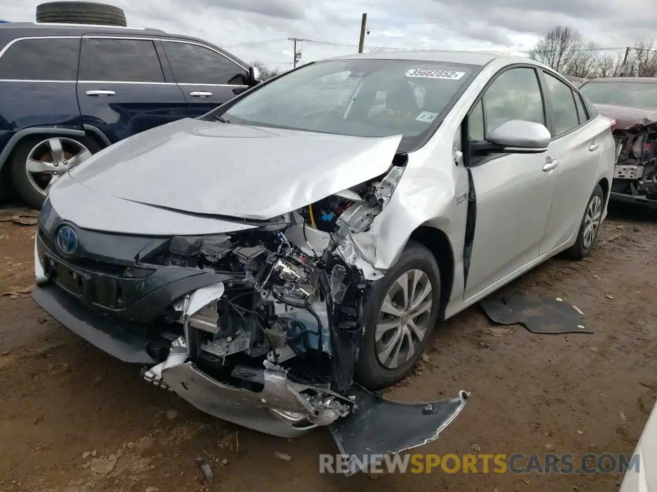 9 Photograph of a damaged car JTDKAMFP5M3175916 TOYOTA PRIUS 2021