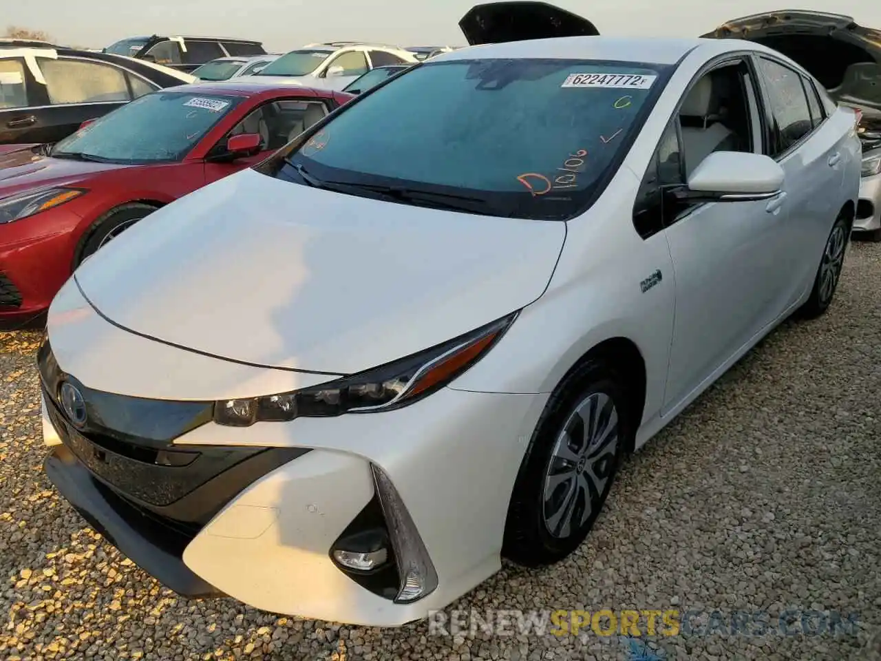 2 Photograph of a damaged car JTDKAMFP5M3177049 TOYOTA PRIUS 2021