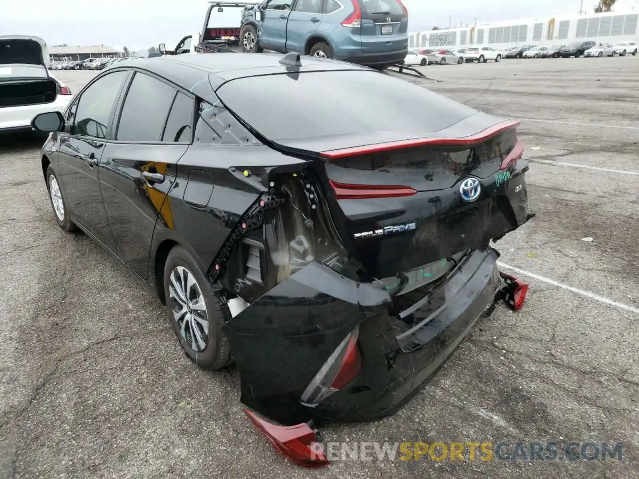 3 Photograph of a damaged car JTDKAMFP5M3179433 TOYOTA PRIUS 2021