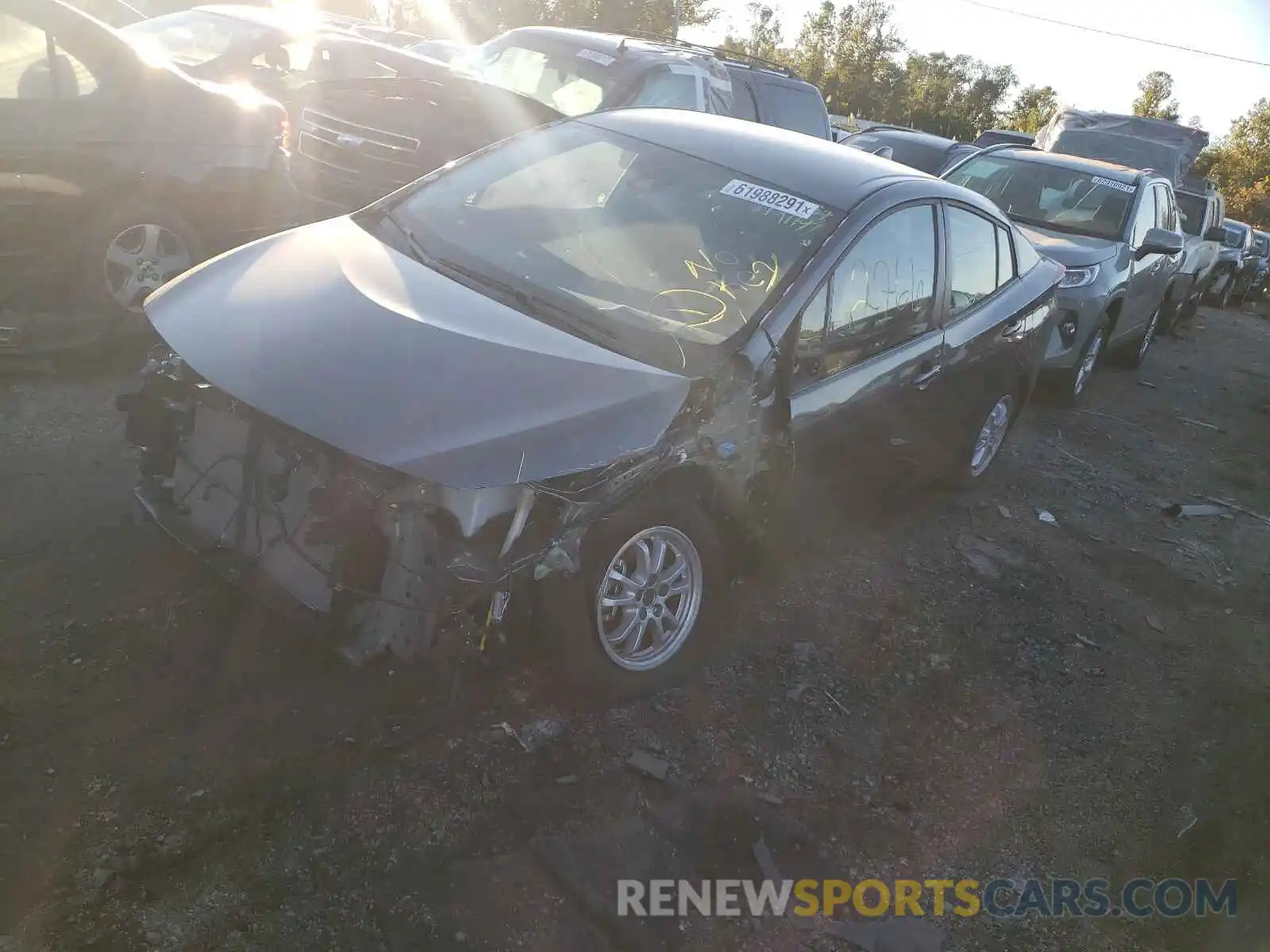 2 Photograph of a damaged car JTDKAMFP5M3193963 TOYOTA PRIUS 2021