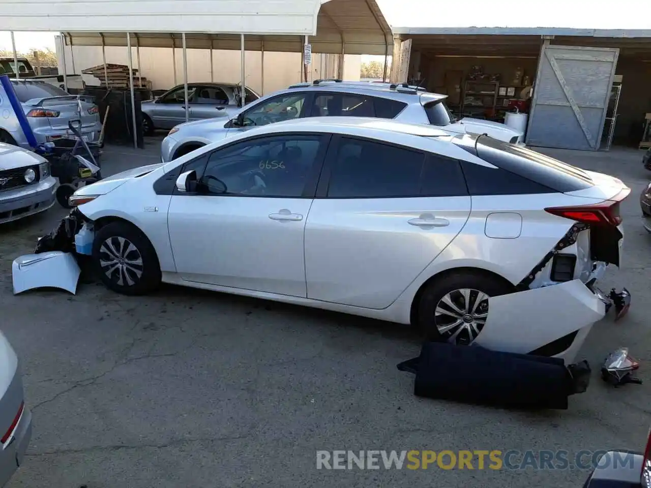 9 Photograph of a damaged car JTDKAMFP5M3195311 TOYOTA PRIUS 2021