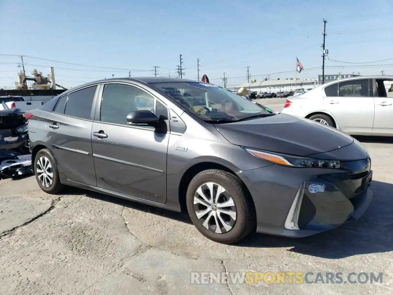 1 Photograph of a damaged car JTDKAMFP5M3195342 TOYOTA PRIUS 2021