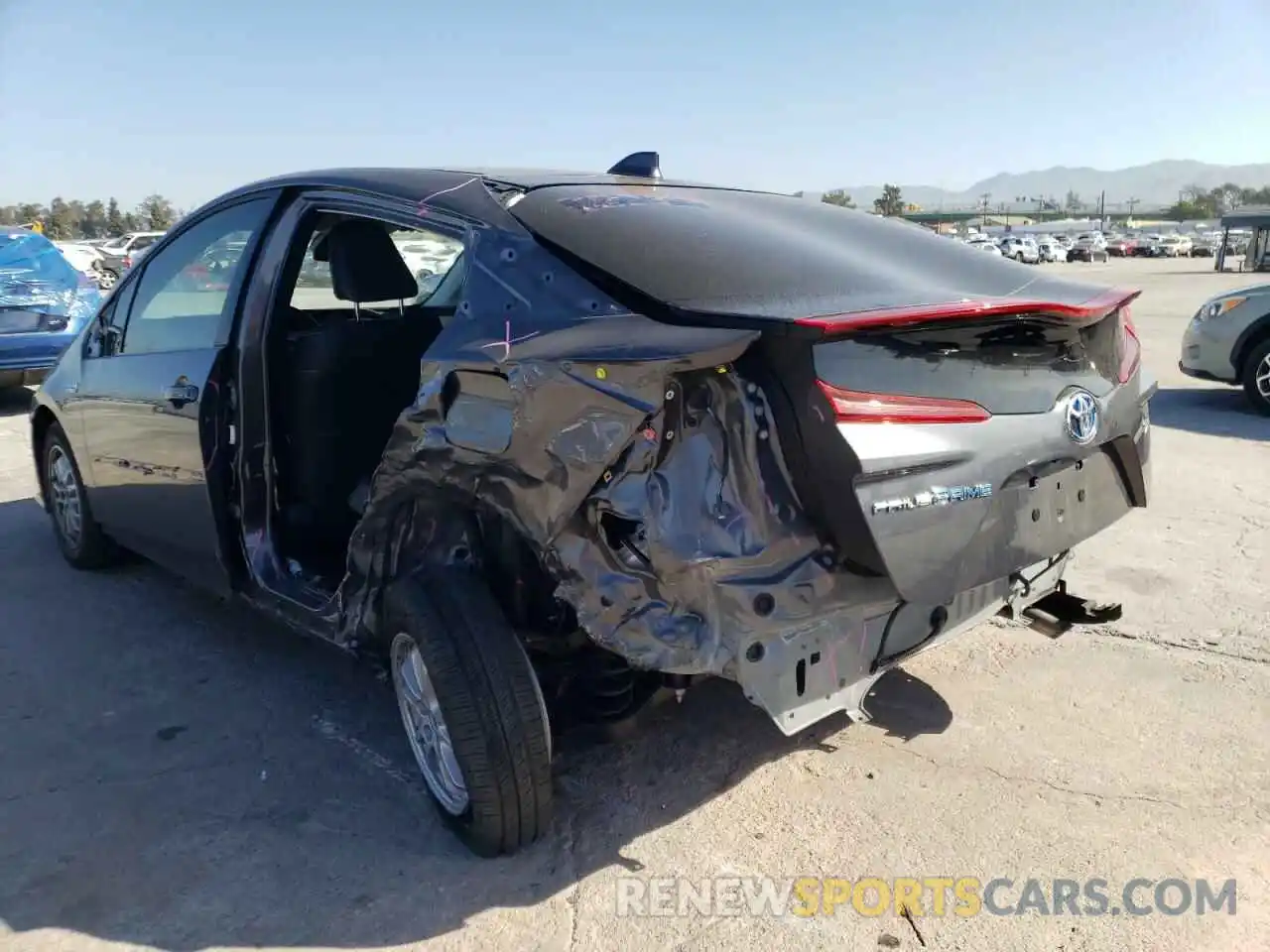 9 Photograph of a damaged car JTDKAMFP5M3195342 TOYOTA PRIUS 2021