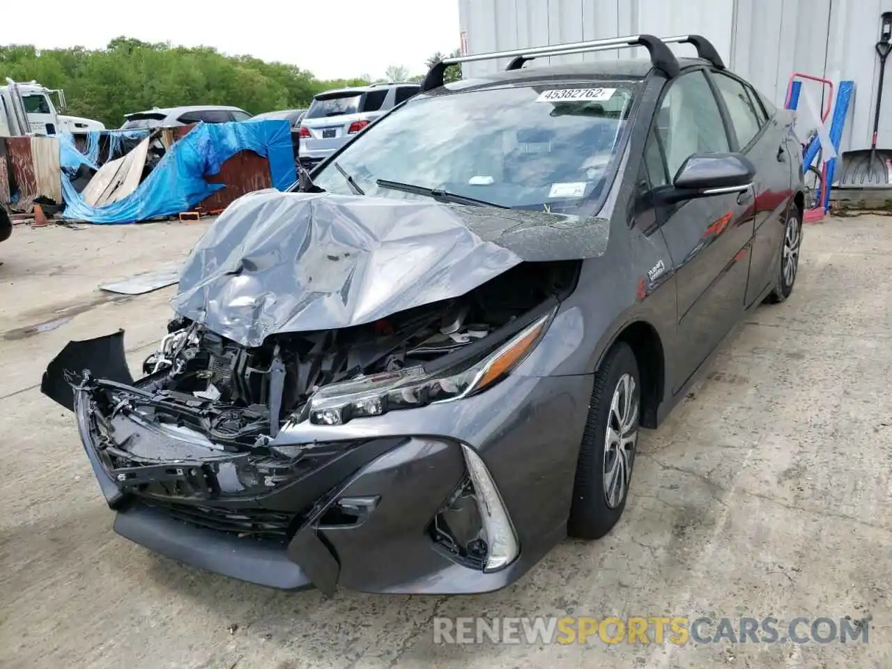 2 Photograph of a damaged car JTDKAMFP6M3165301 TOYOTA PRIUS 2021