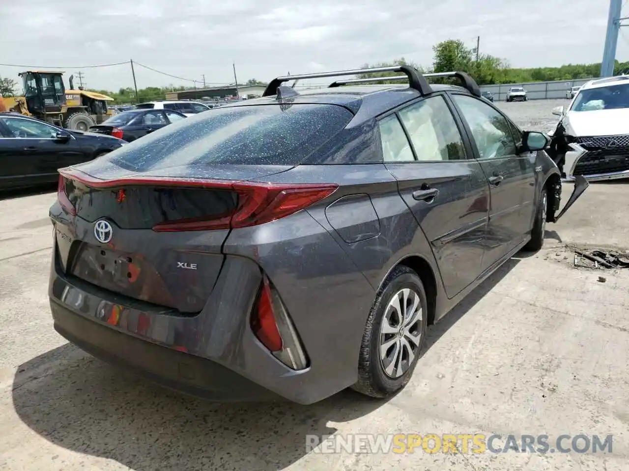 4 Photograph of a damaged car JTDKAMFP6M3165301 TOYOTA PRIUS 2021