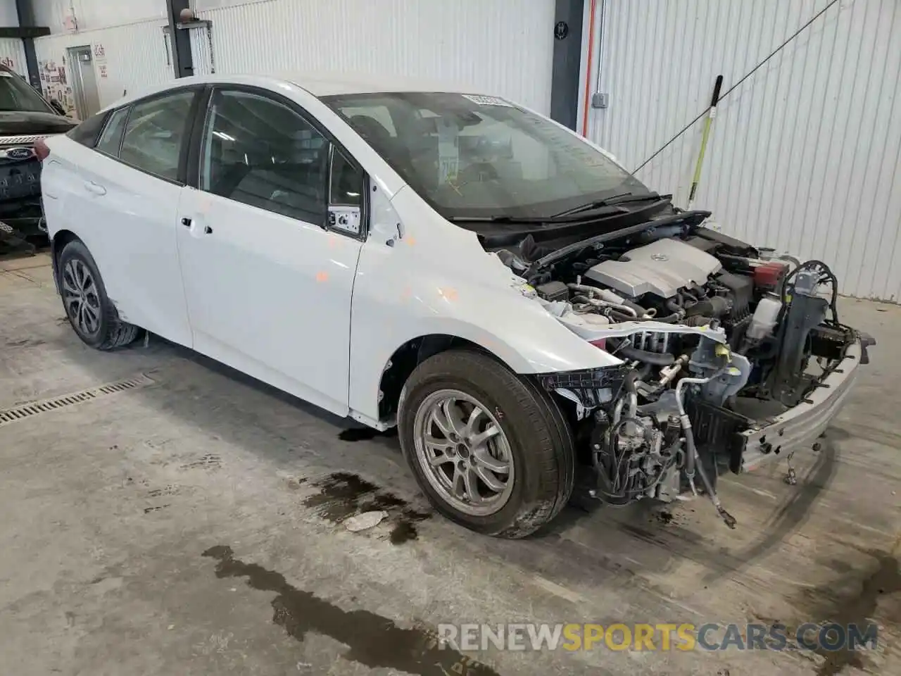 1 Photograph of a damaged car JTDKAMFP6M3171972 TOYOTA PRIUS 2021