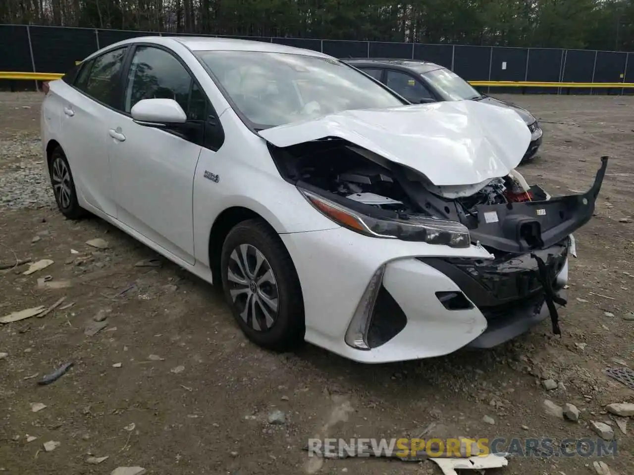 1 Photograph of a damaged car JTDKAMFP6M3176251 TOYOTA PRIUS 2021