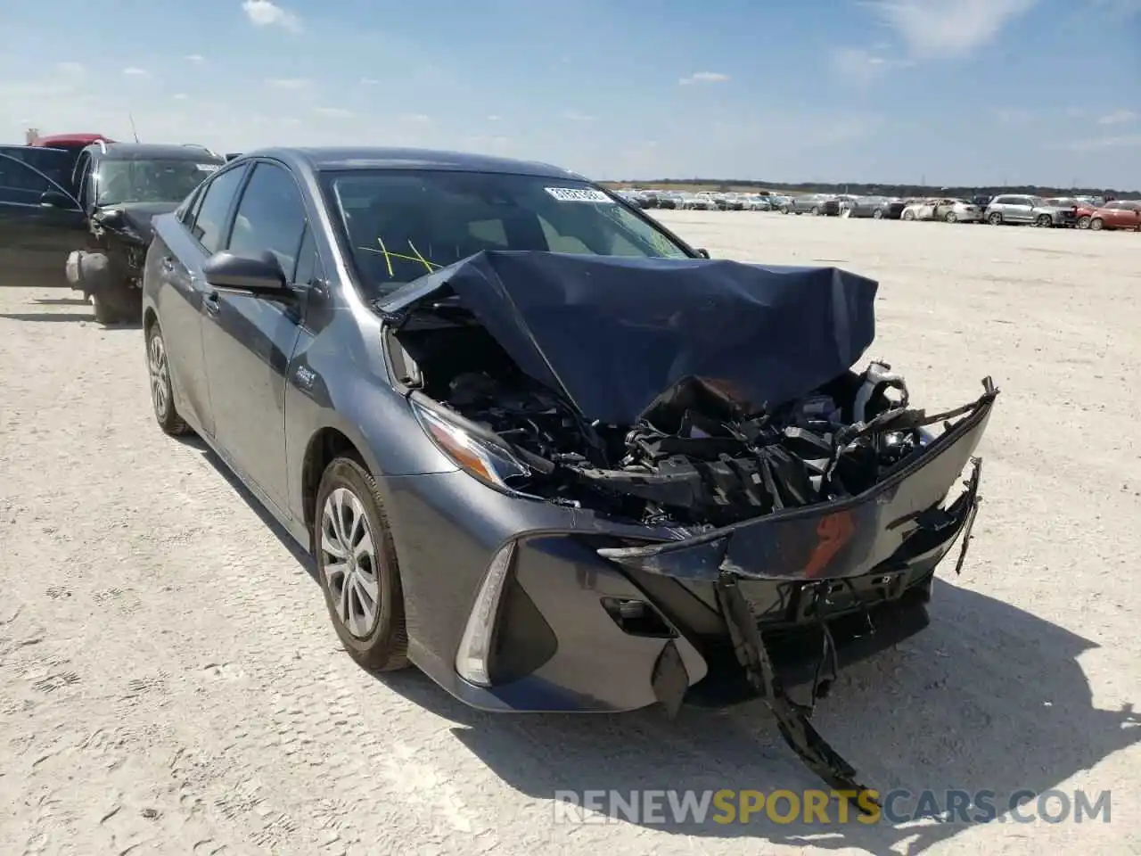 1 Photograph of a damaged car JTDKAMFP6M3180610 TOYOTA PRIUS 2021