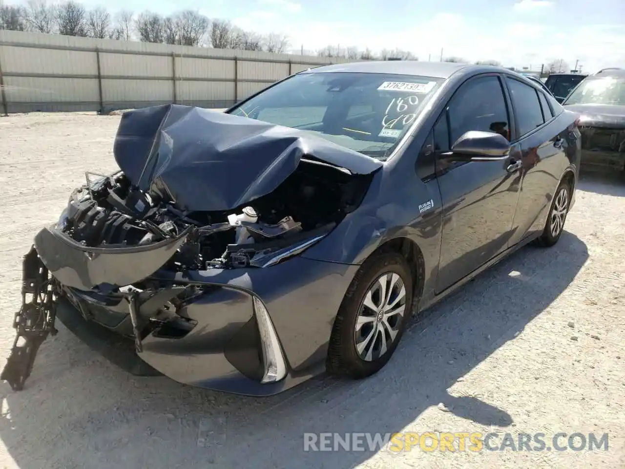 2 Photograph of a damaged car JTDKAMFP6M3180610 TOYOTA PRIUS 2021