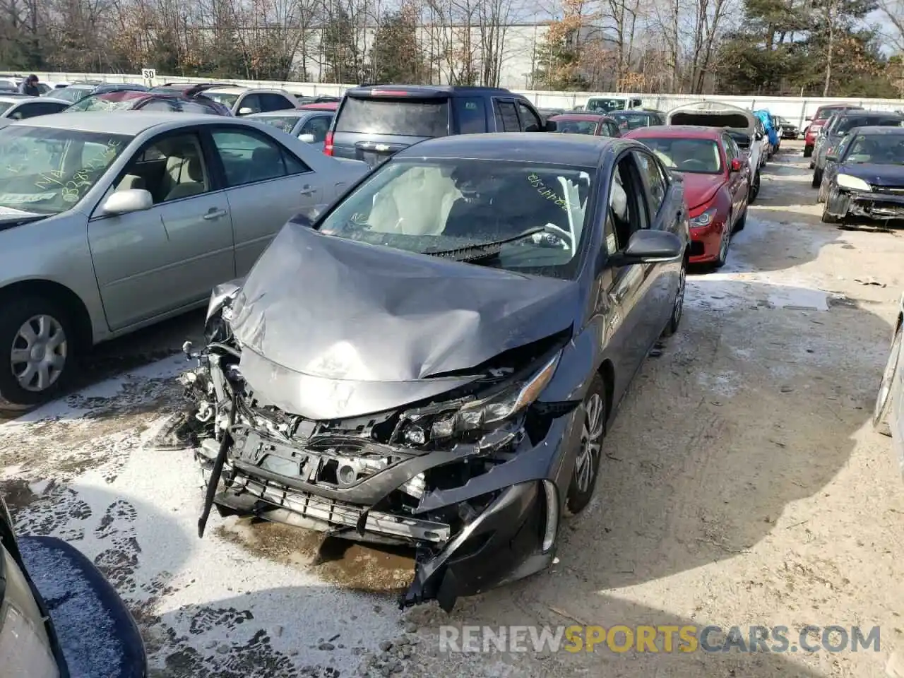 9 Photograph of a damaged car JTDKAMFP6M3183880 TOYOTA PRIUS 2021