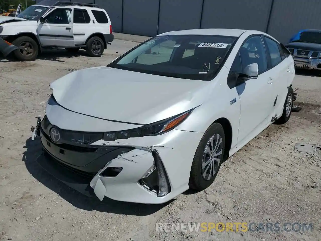 2 Photograph of a damaged car JTDKAMFP6M3189243 TOYOTA PRIUS 2021