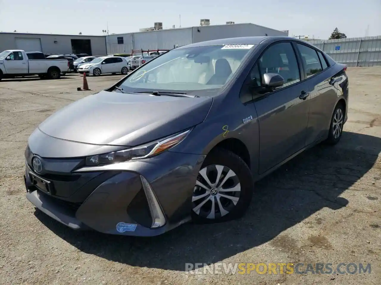 2 Photograph of a damaged car JTDKAMFP6M3192045 TOYOTA PRIUS 2021