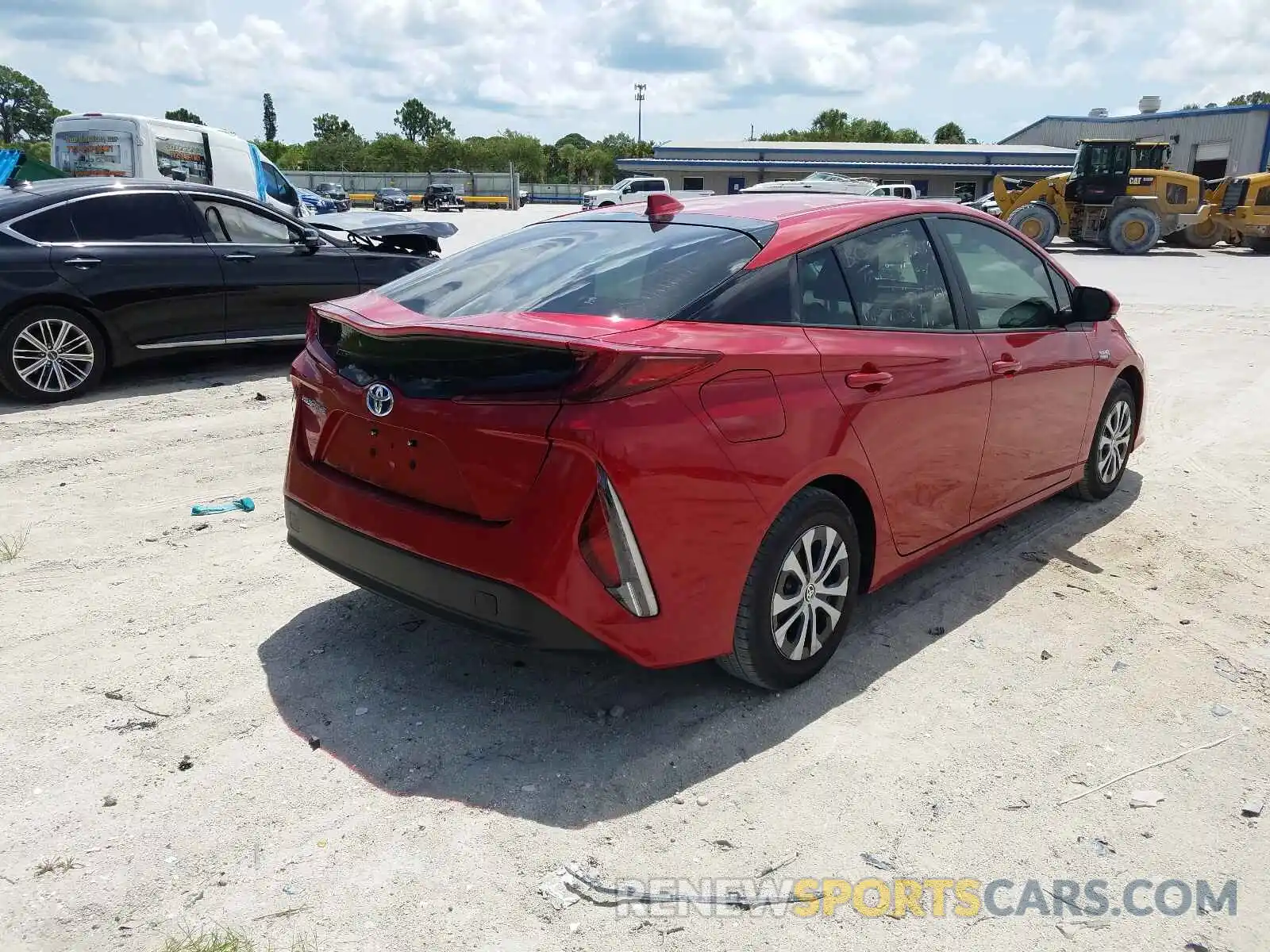 4 Photograph of a damaged car JTDKAMFP7M3170328 TOYOTA PRIUS 2021