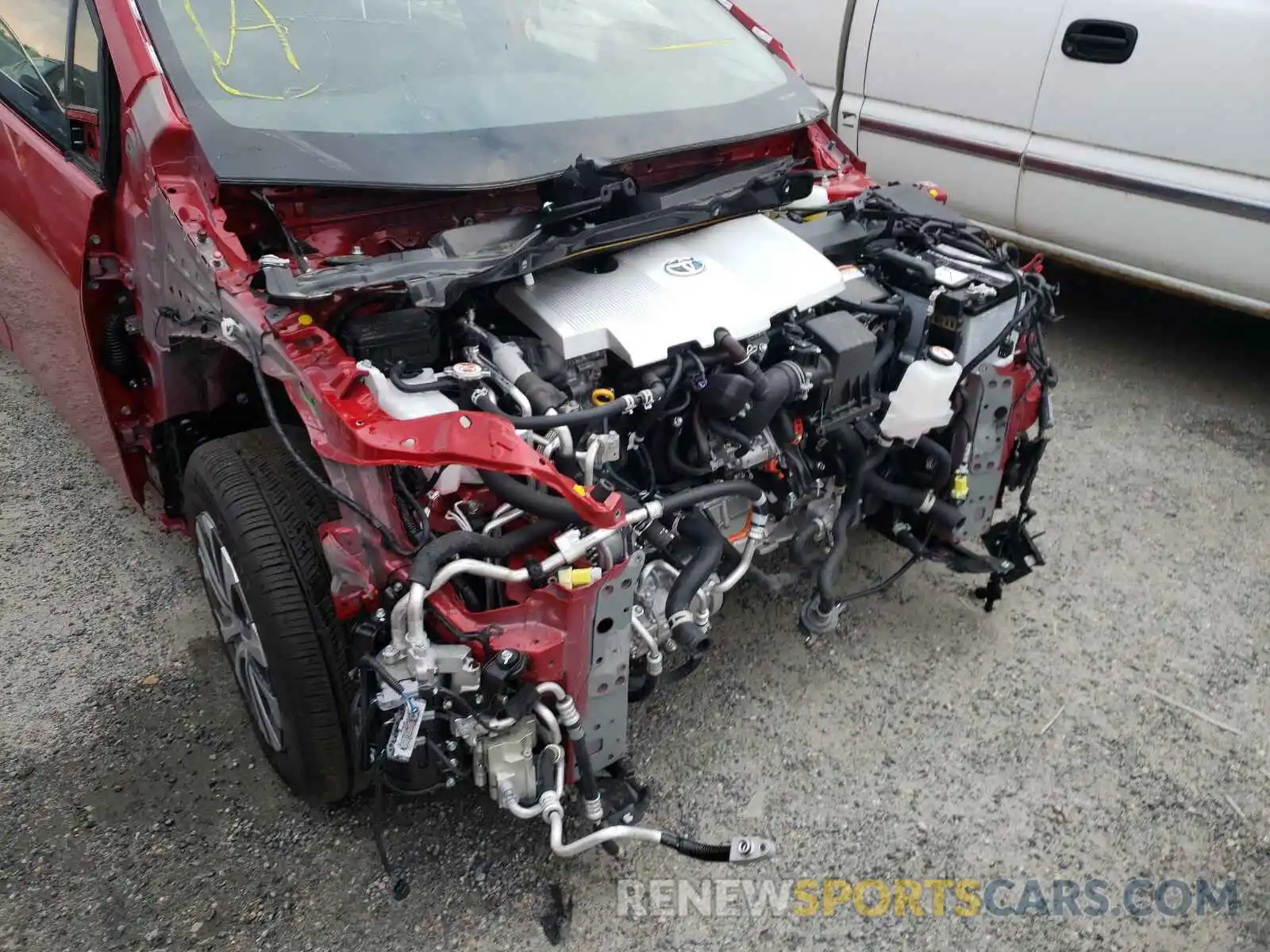 9 Photograph of a damaged car JTDKAMFP7M3174282 TOYOTA PRIUS 2021