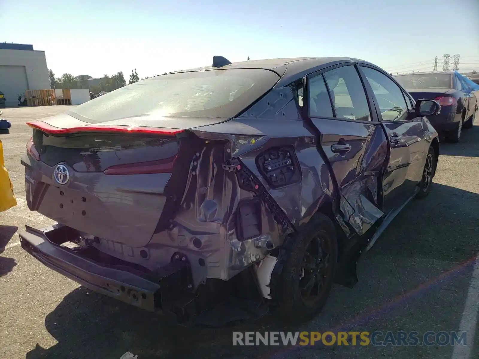 9 Photograph of a damaged car JTDKAMFP7M3191762 TOYOTA PRIUS 2021