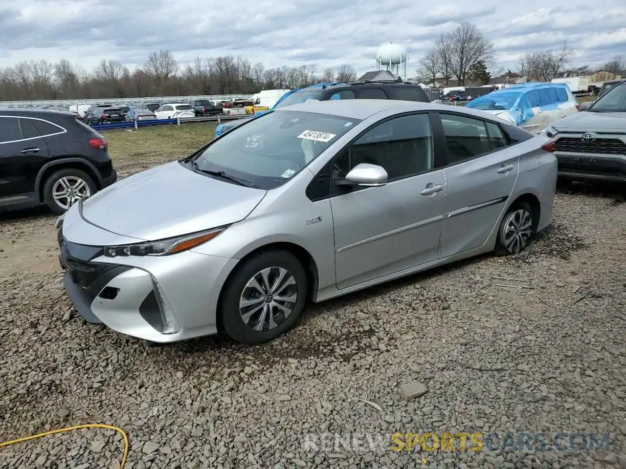 1 Photograph of a damaged car JTDKAMFP8M3165798 TOYOTA PRIUS 2021