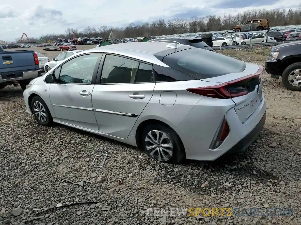 2 Photograph of a damaged car JTDKAMFP8M3165798 TOYOTA PRIUS 2021