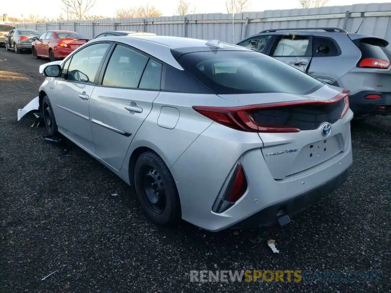 3 Photograph of a damaged car JTDKAMFP8M3166739 TOYOTA PRIUS 2021