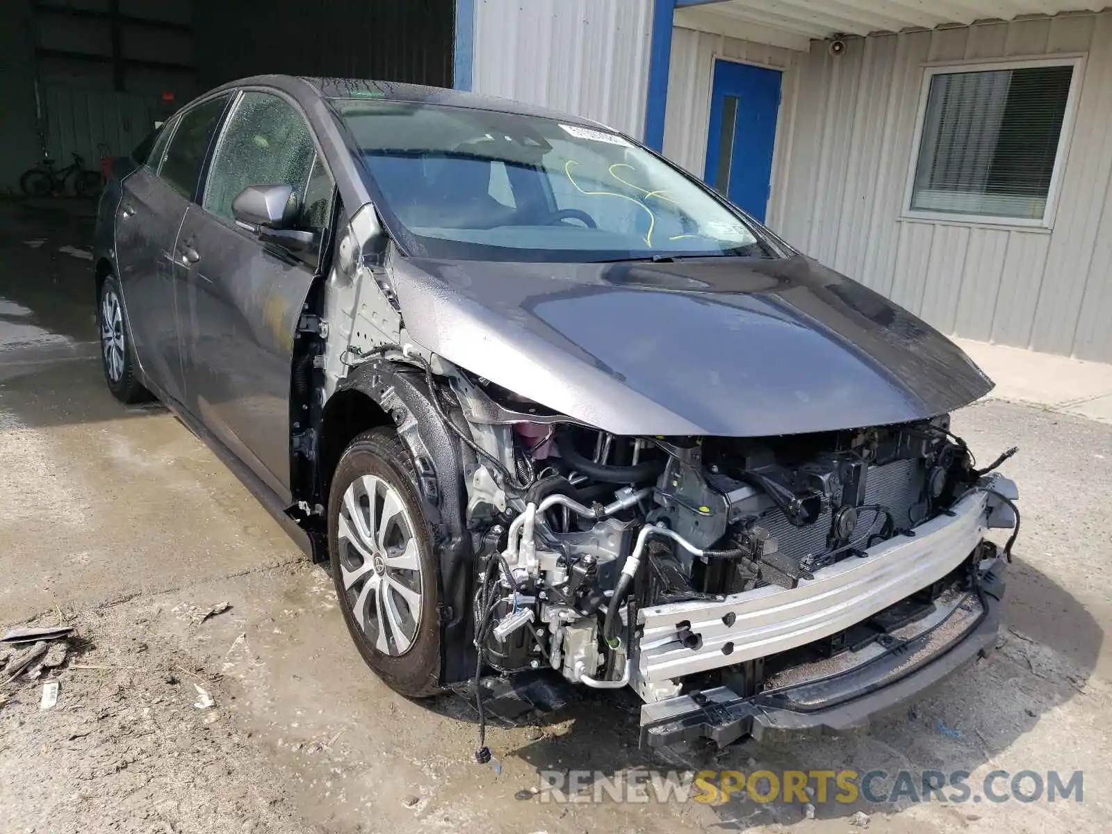 1 Photograph of a damaged car JTDKAMFP8M3169317 TOYOTA PRIUS 2021