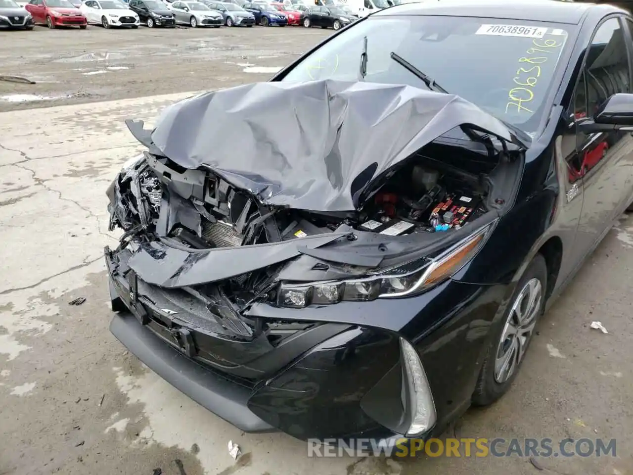 9 Photograph of a damaged car JTDKAMFP8M3175599 TOYOTA PRIUS 2021