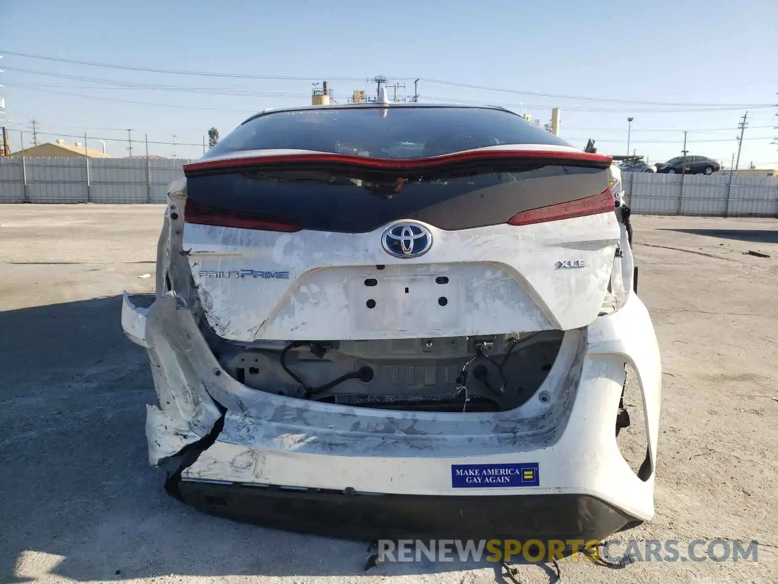 9 Photograph of a damaged car JTDKAMFP8M3176994 TOYOTA PRIUS 2021