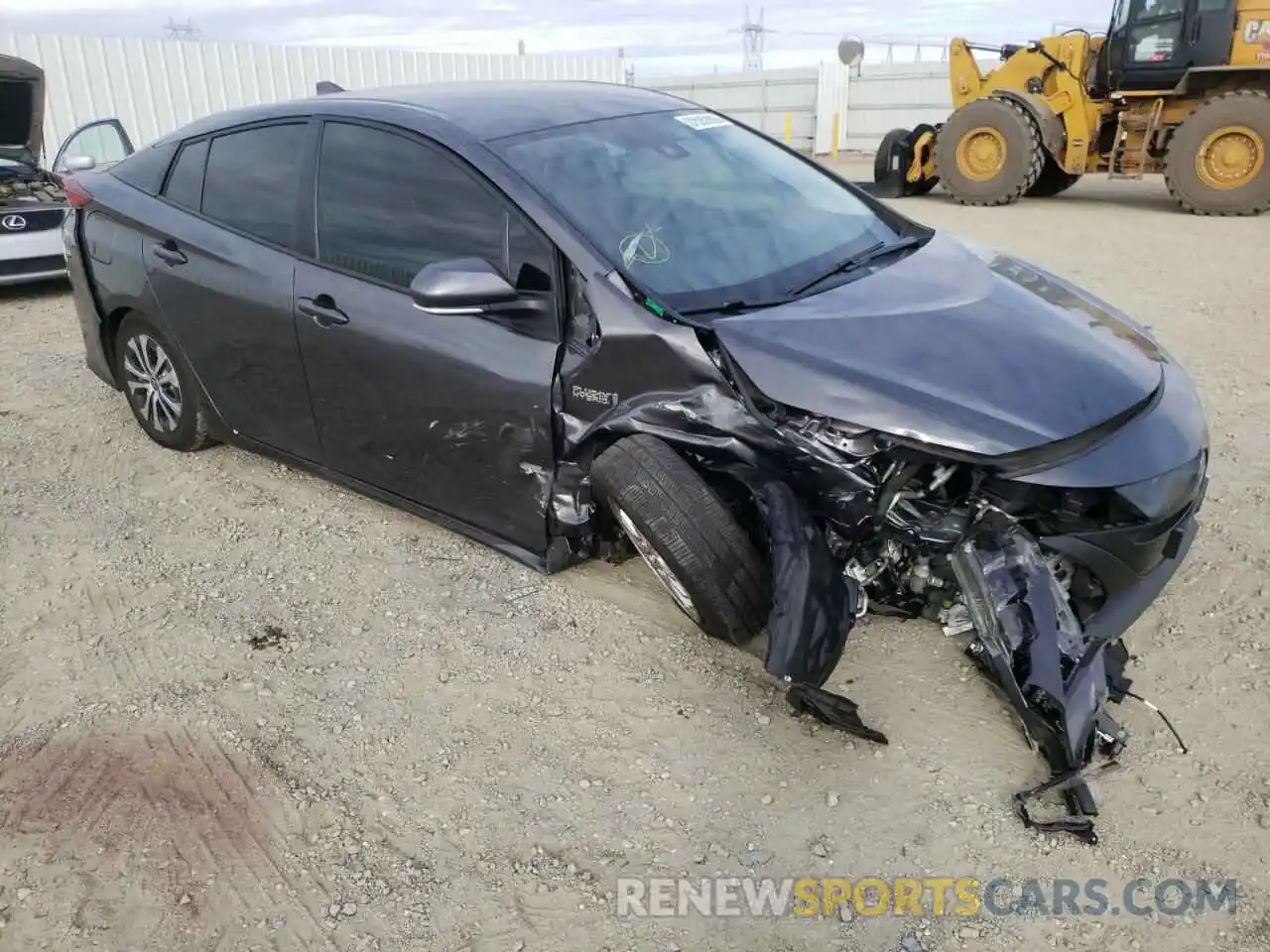 1 Photograph of a damaged car JTDKAMFP8M3187056 TOYOTA PRIUS 2021