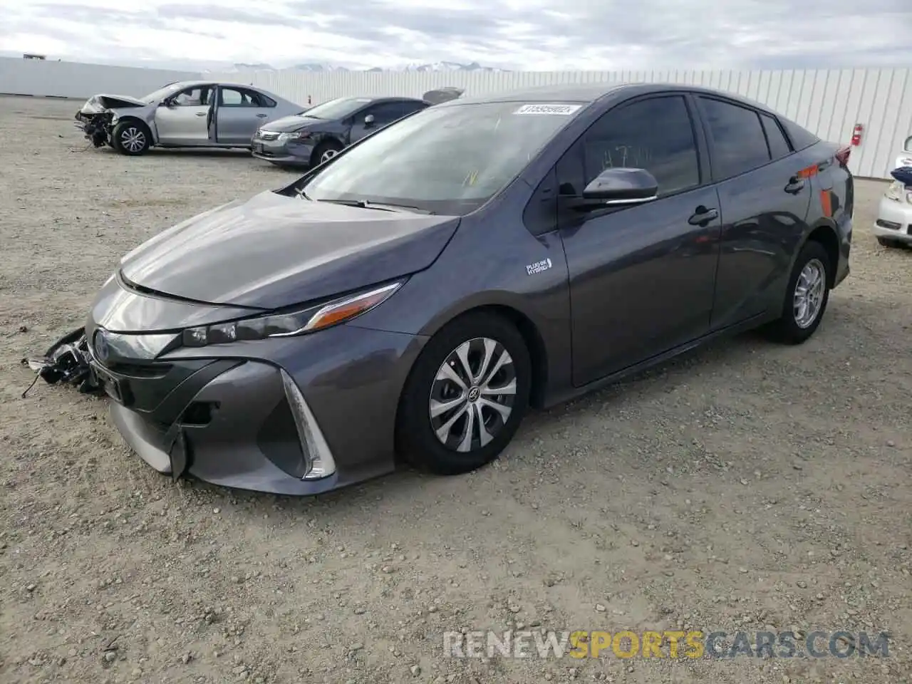 2 Photograph of a damaged car JTDKAMFP8M3187056 TOYOTA PRIUS 2021