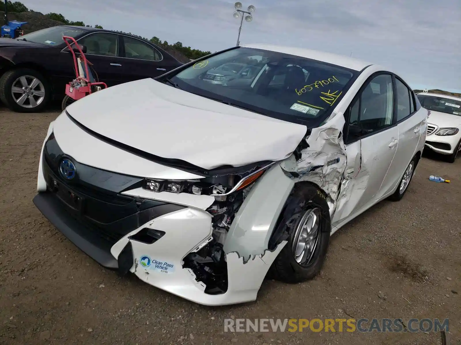 2 Photograph of a damaged car JTDKAMFP8M3188188 TOYOTA PRIUS 2021