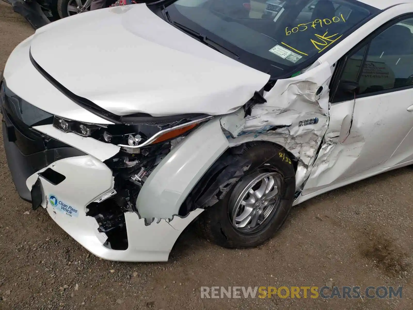 9 Photograph of a damaged car JTDKAMFP8M3188188 TOYOTA PRIUS 2021