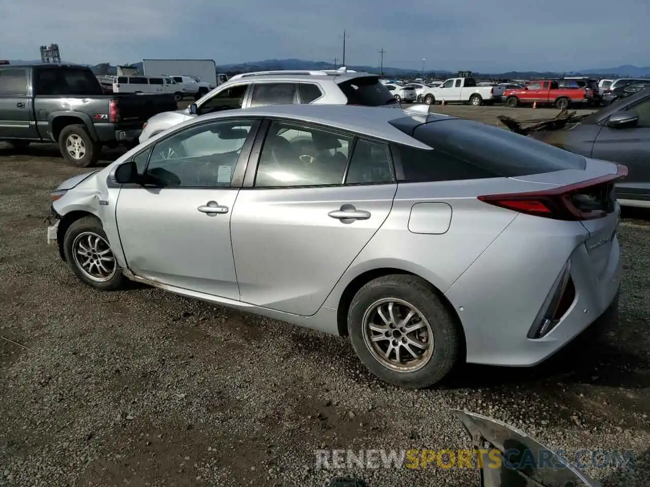 2 Photograph of a damaged car JTDKAMFP8M3188403 TOYOTA PRIUS 2021