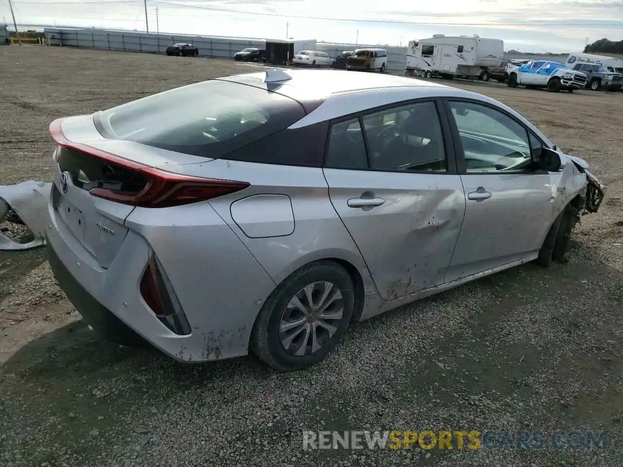 3 Photograph of a damaged car JTDKAMFP8M3188403 TOYOTA PRIUS 2021