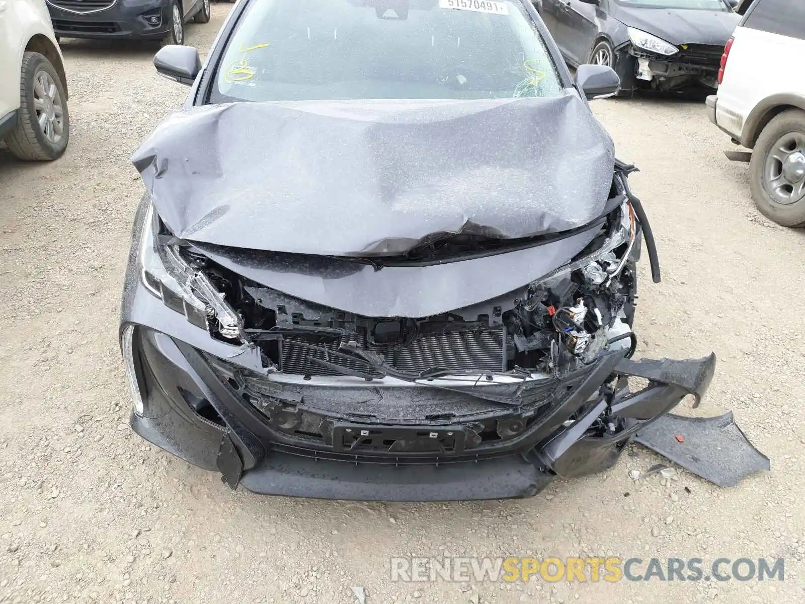 9 Photograph of a damaged car JTDKAMFP8M3195481 TOYOTA PRIUS 2021