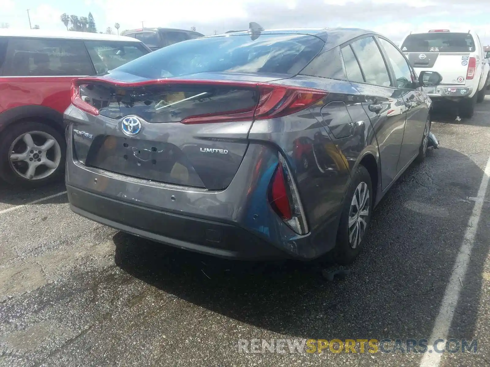 4 Photograph of a damaged car JTDKAMFP9M3170315 TOYOTA PRIUS 2021