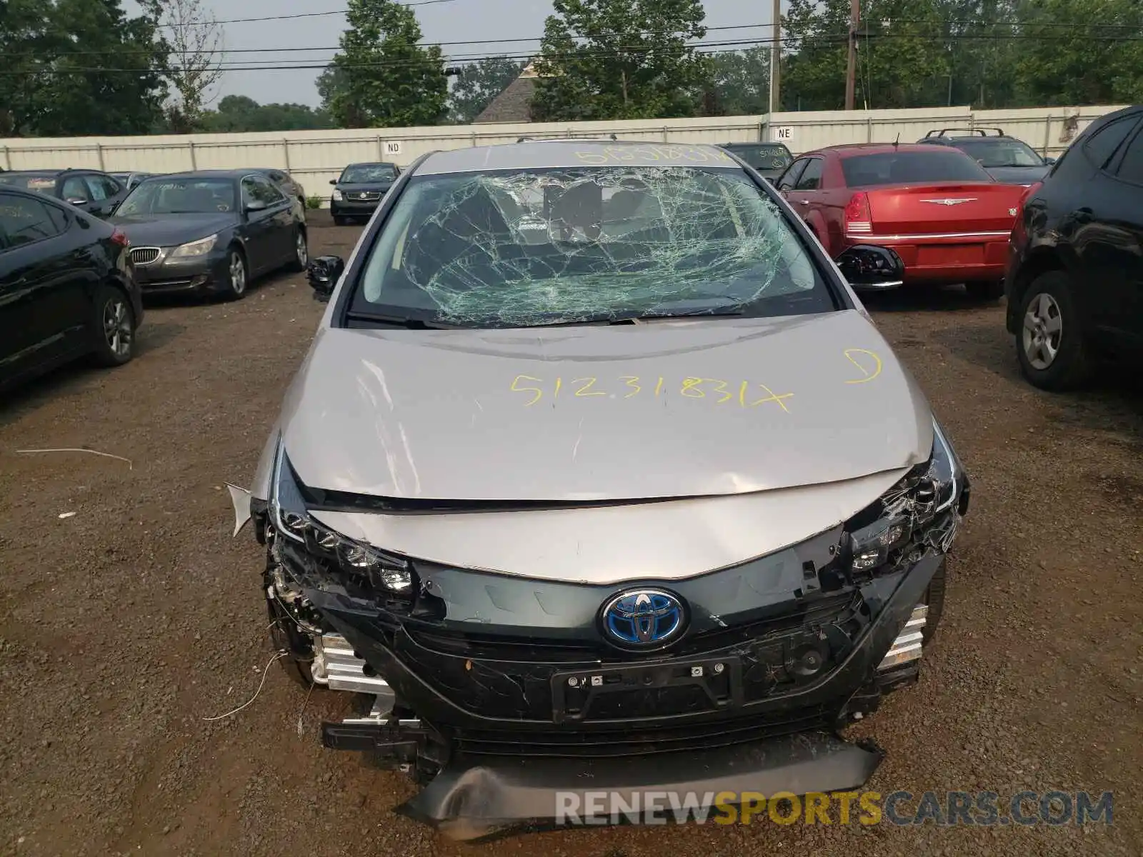 9 Photograph of a damaged car JTDKAMFP9M3170718 TOYOTA PRIUS 2021