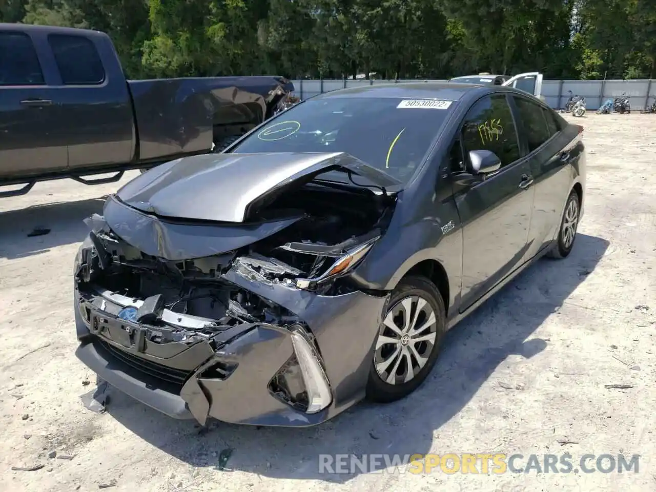 2 Photograph of a damaged car JTDKAMFP9M3171111 TOYOTA PRIUS 2021