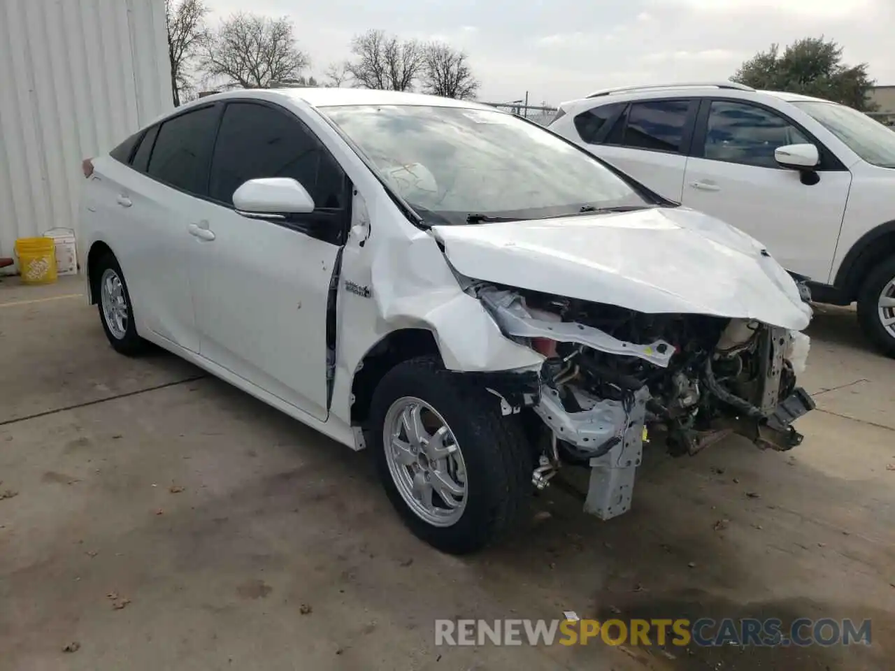 1 Photograph of a damaged car JTDKAMFP9M3171836 TOYOTA PRIUS 2021