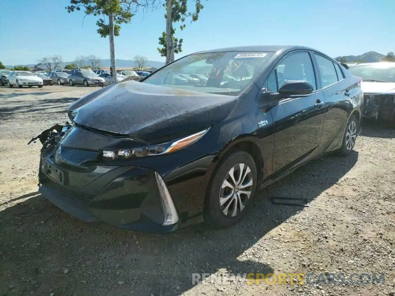 2 Photograph of a damaged car JTDKAMFP9M3175398 TOYOTA PRIUS 2021