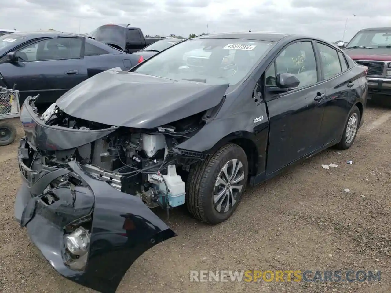 2 Photograph of a damaged car JTDKAMFP9M3175692 TOYOTA PRIUS 2021