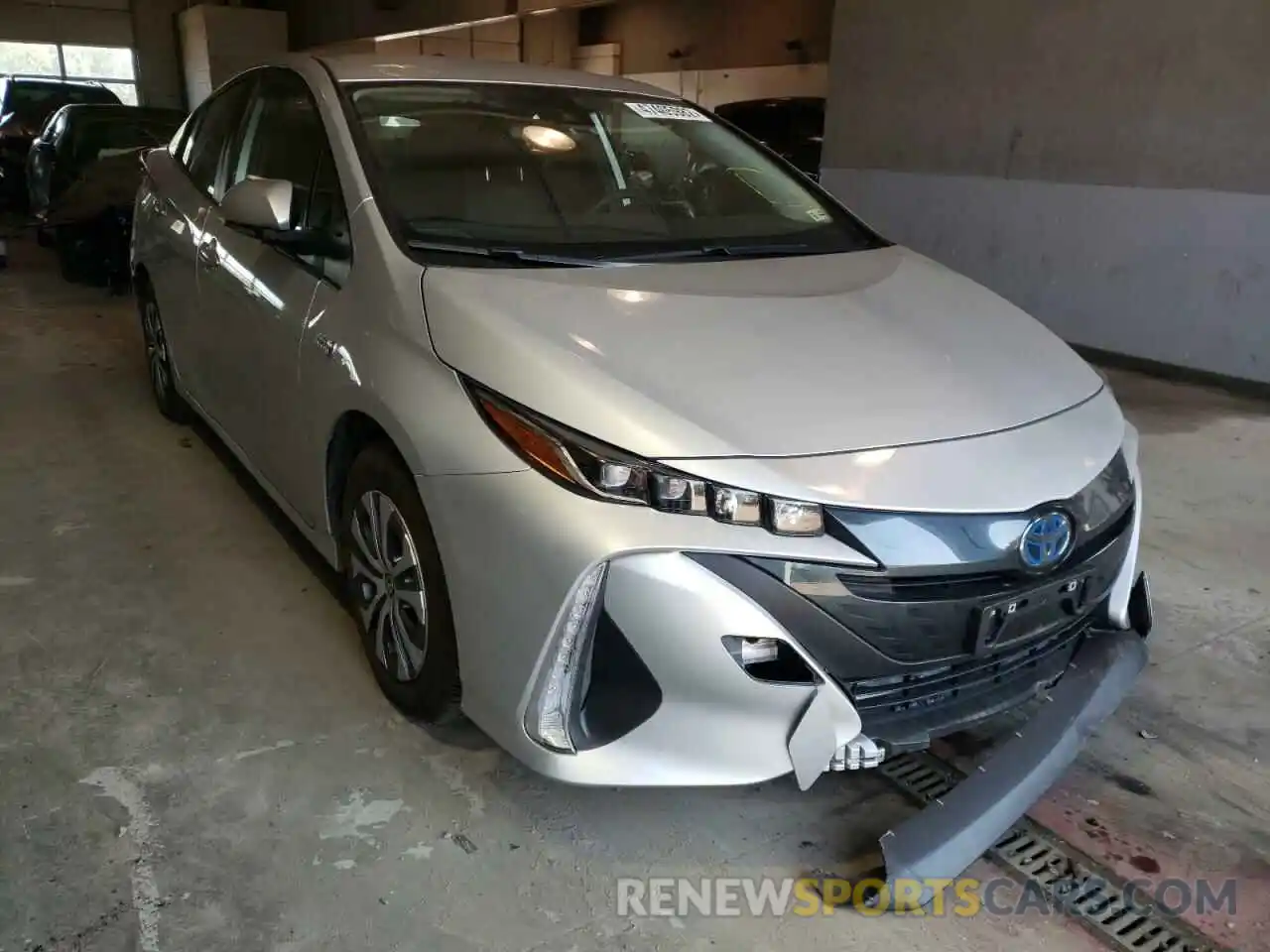 1 Photograph of a damaged car JTDKAMFP9M3180763 TOYOTA PRIUS 2021