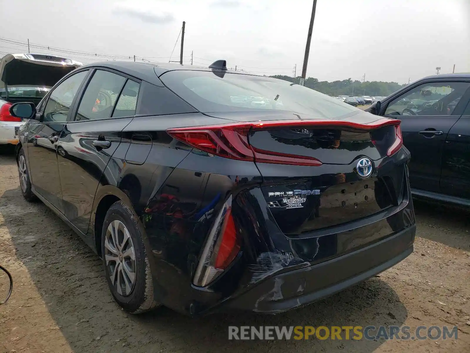 3 Photograph of a damaged car JTDKAMFP9M3182951 TOYOTA PRIUS 2021