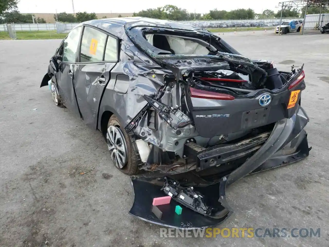 3 Photograph of a damaged car JTDKAMFP9M3184070 TOYOTA PRIUS 2021