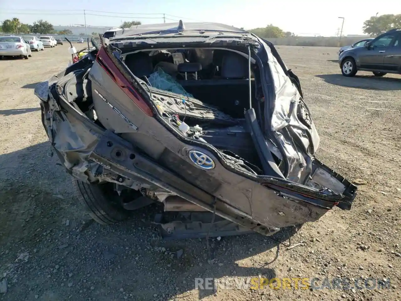 10 Photograph of a damaged car JTDKAMFP9M3192542 TOYOTA PRIUS 2021