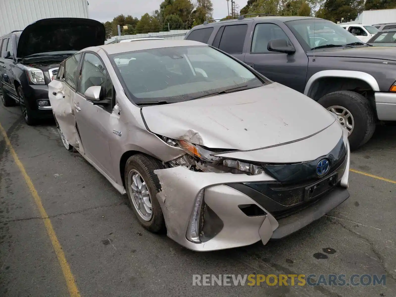 1 Photograph of a damaged car JTDKAMFP9M3193190 TOYOTA PRIUS 2021