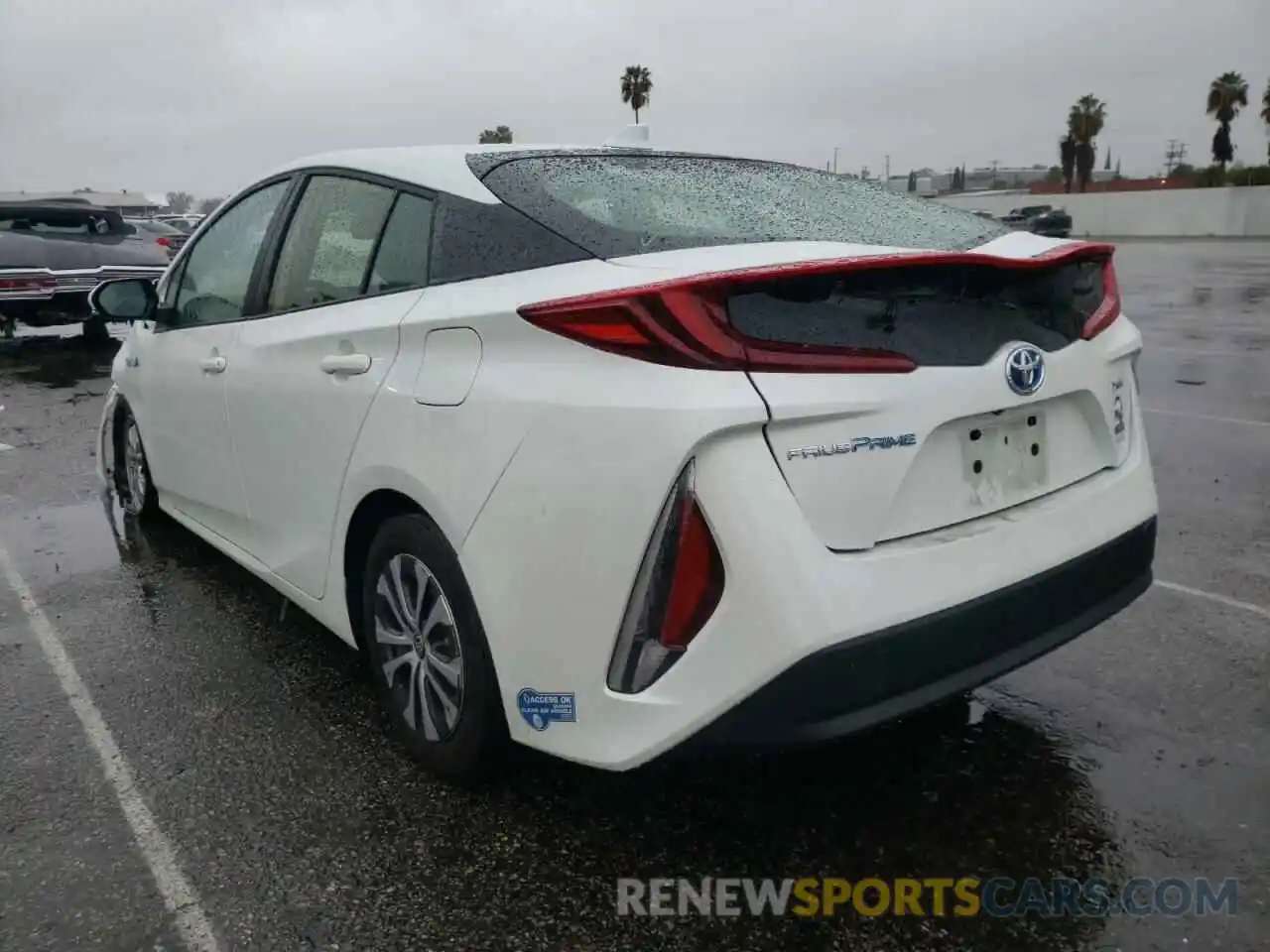 3 Photograph of a damaged car JTDKAMFP9M3196204 TOYOTA PRIUS 2021