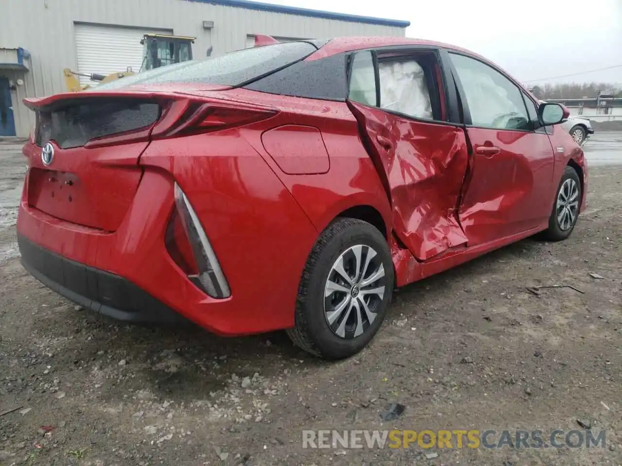 4 Photograph of a damaged car JTDKAMFPXM3165138 TOYOTA PRIUS 2021