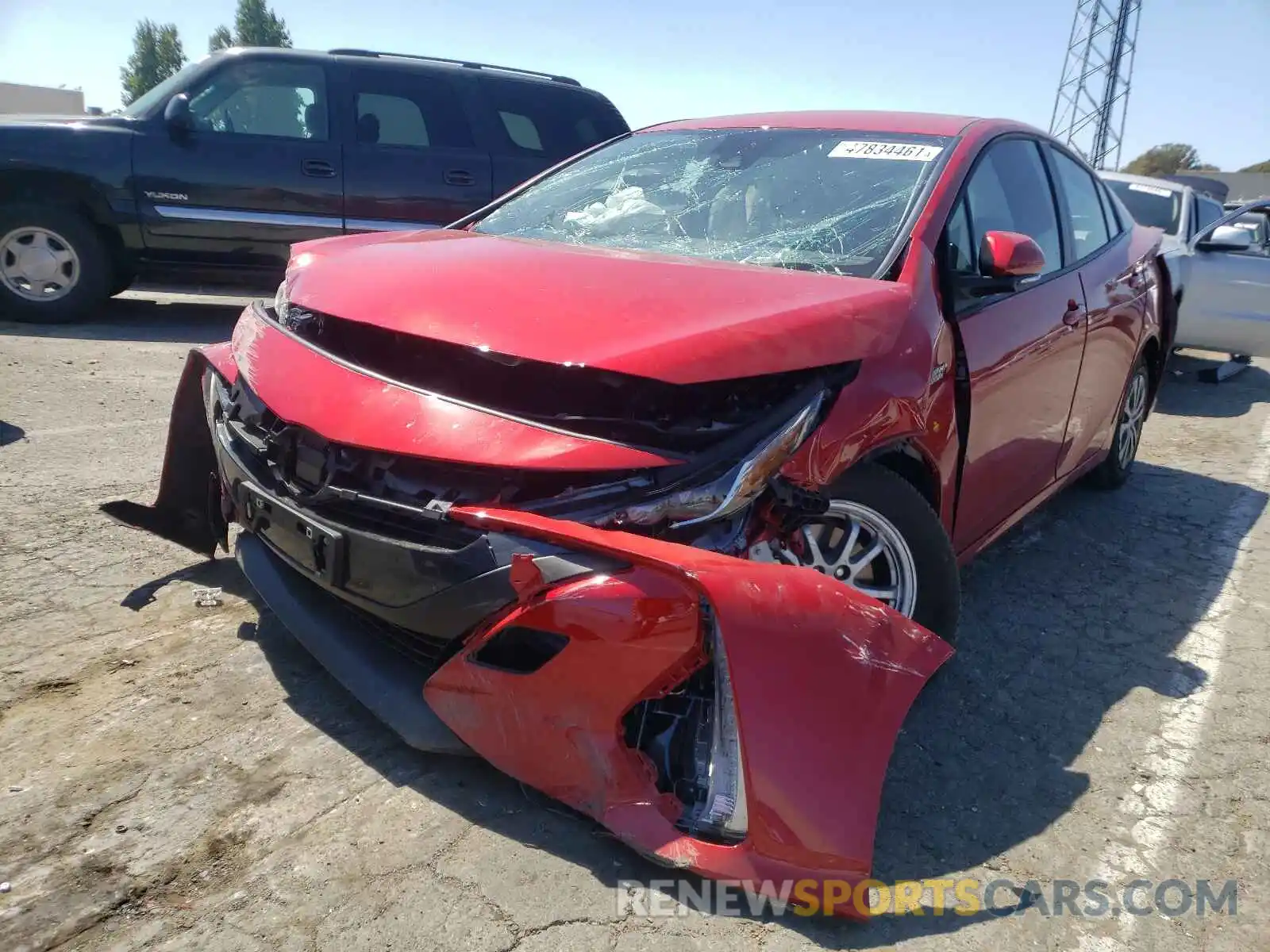 9 Photograph of a damaged car JTDKAMFPXM3180867 TOYOTA PRIUS 2021